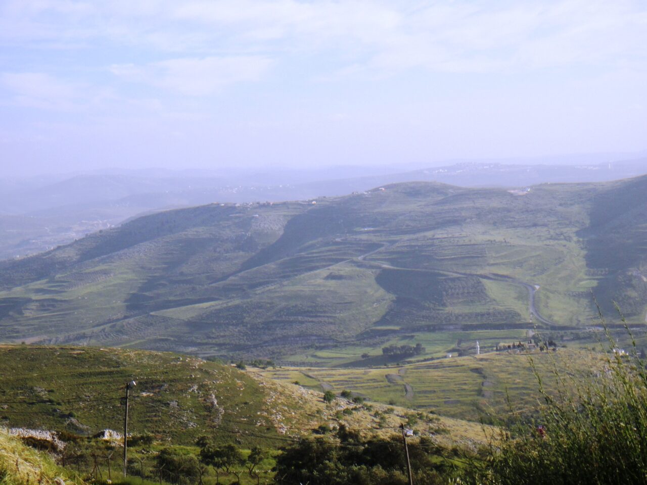Image of the Mountains oF Israel - The Shomron Hills, By Quail - Quail, Attribution, Wiki Commons